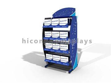 中国 4 つの層ワイヤー ホールダーが付いている薬学の店の棚付けの金属の小売りのゴンドラの棚付け サプライヤー