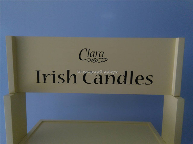 購入商品化木のポイントはクリスマスの装飾の蝋燭の表示棚に棚に置きます