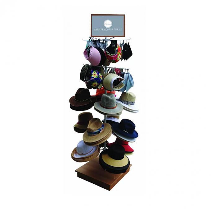 カスタムな帽子キャップディスプレイは 販売を増やし,顧客への関心を促します